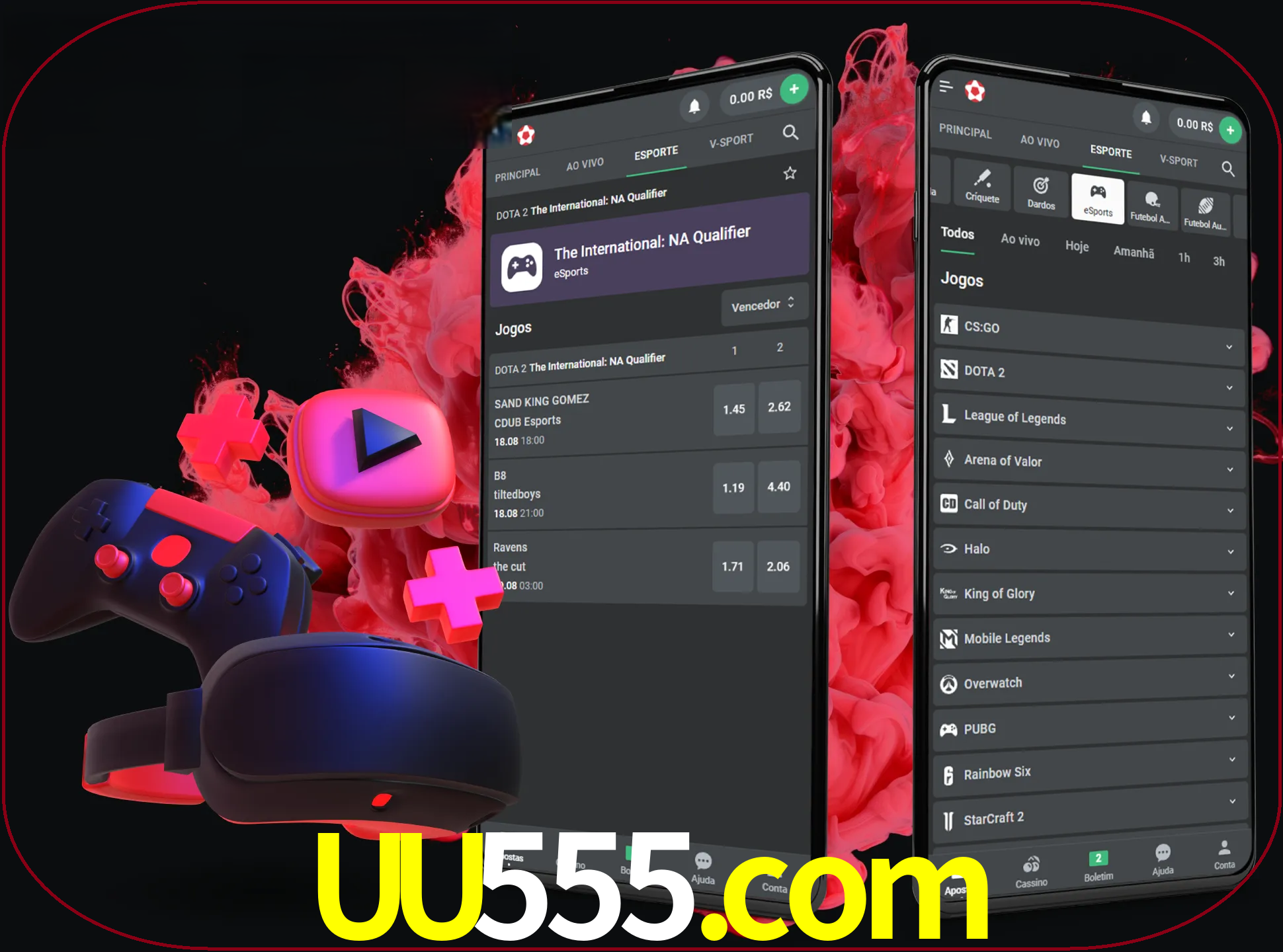 Para ter a aplicação móvel uu555 no seu smartphone, basta descarregar o ficheiro apk e seguir as instruções.