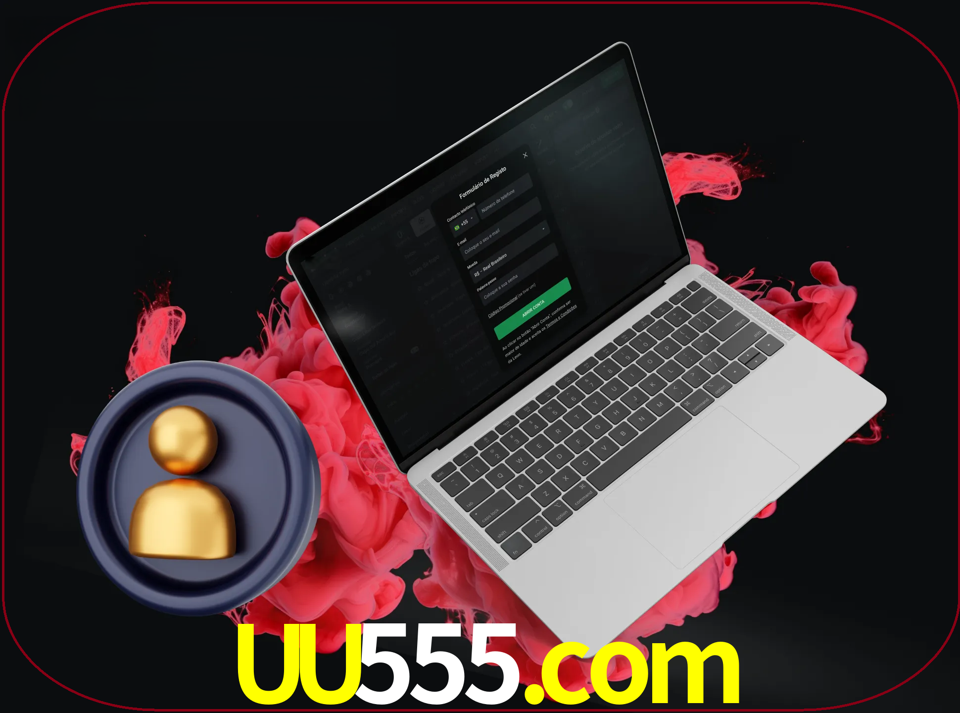 No cabeçalho do site uu555, clique no botão que o levará a um formulário especial onde terá de introduzir as suas informações actuais.